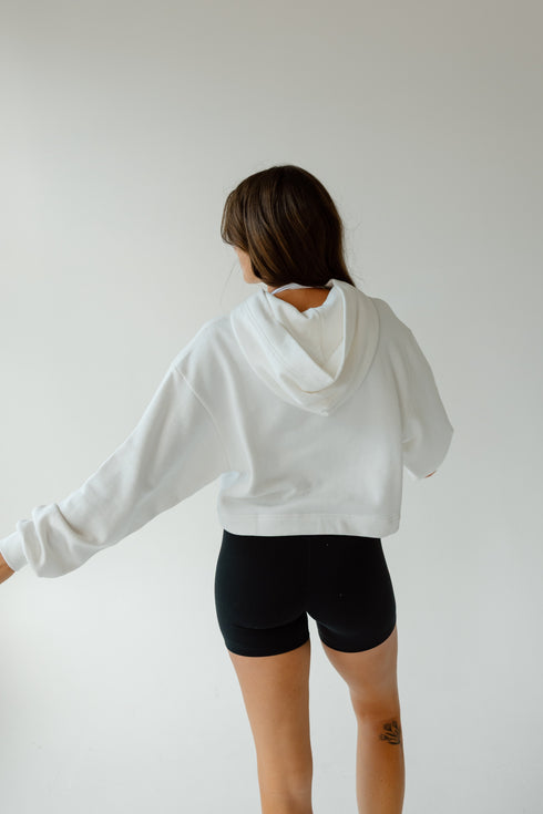 OK State Layer Patch Luxe Crop Hoodie